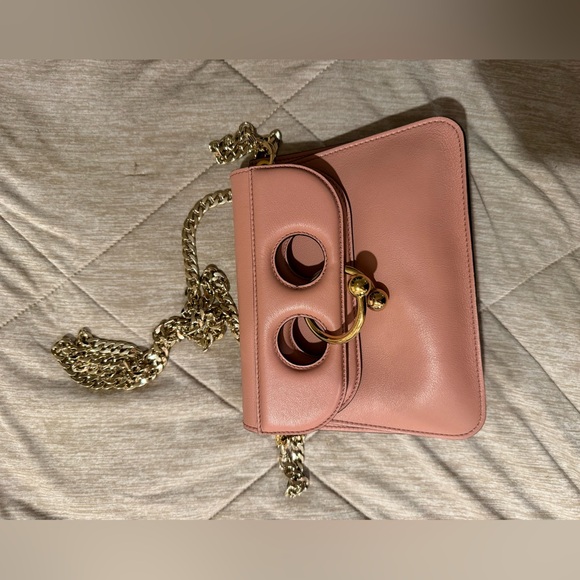 JW Anderson Mini Pierce Bag Blush Pink - Picture 5 of 6